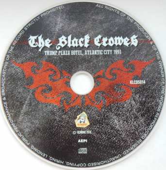 CD The Black Crowes: Trump Plaza Hotel, Atlantic City 1990 437814