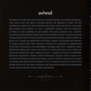 LP The Black Dahlia Murder: Nocturnal