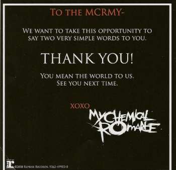 CD/DVD My Chemical Romance: The Black Parade Is Dead! 4899