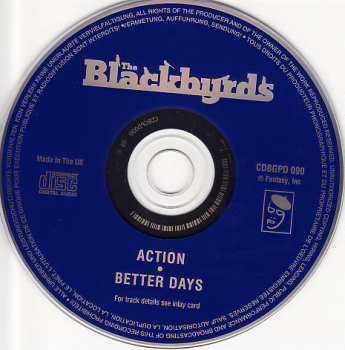 CD The Blackbyrds: Action / Better Days 234574