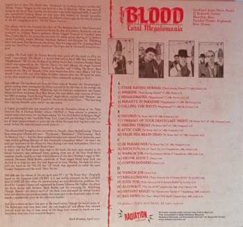2LP The Blood: Total Megalomania LTD | CLR 416399