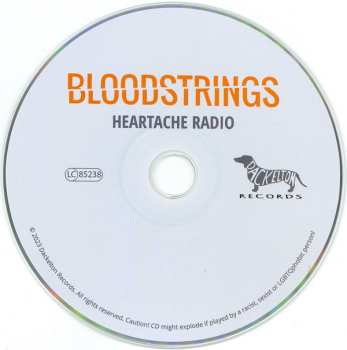 CD The Bloodstrings: Heartache Radio 538102