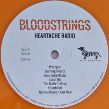 LP The Bloodstrings: Heartache Radio CLR 498769