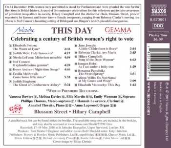 CD The Blossom Street Singers: This Day - Celebrating A Century Of British Women's Right To Vote  355689