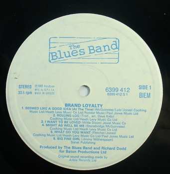 LP The Blues Band: Brand Loyalty 430863