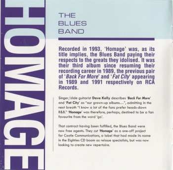 CD The Blues Band: Homage 344206