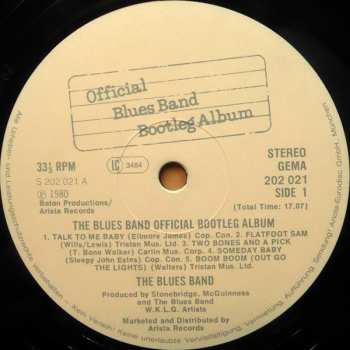 LP The Blues Band: The Blues Band Official Bootleg Album 70392