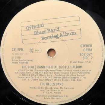 LP The Blues Band: The Blues Band Official Bootleg Album 70392