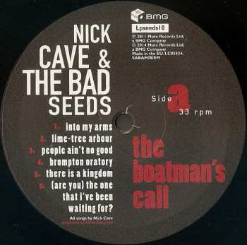 LP Nick Cave & The Bad Seeds: The Boatman's Call