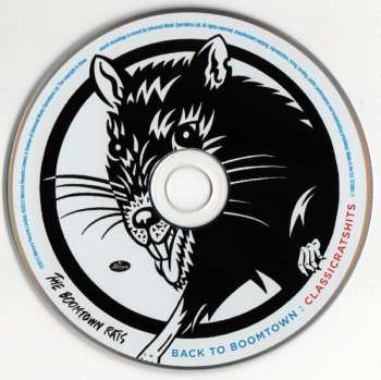 CD The Boomtown Rats: Back To Boomtown: Classicratshits 3376
