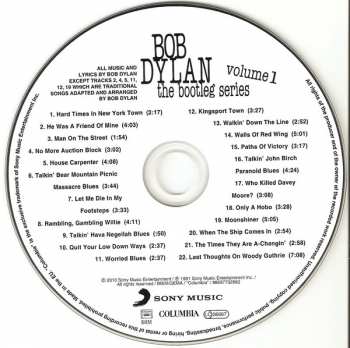 3CD Bob Dylan: The Bootleg Series Volumes 1-3 [Rare & Unreleased] 1961-1991 5579