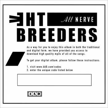 LP The Breeders: All Nerve LTD | CLR 60735
