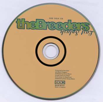 CD The Breeders: Last Splash 19791