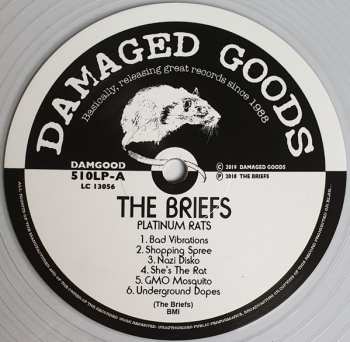 LP The Briefs: Platinum Rats CLR 435973