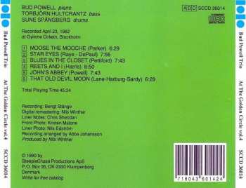 CD The Bud Powell Trio: At The Golden Circle Volume 4 284886