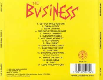 CD The Business: Suburban Rebels 181747