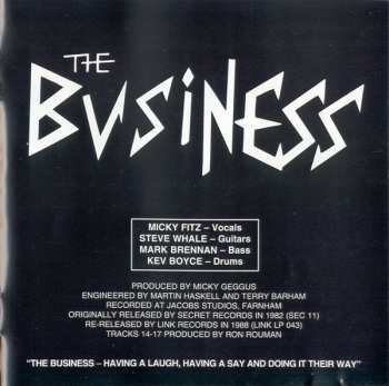 CD The Business: Suburban Rebels 181747