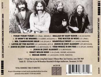 CD The Byrds: Lee Jeans Living Rock Concert 1969 441775