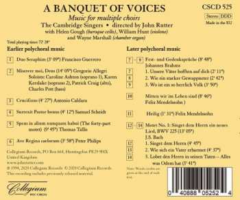 CD The Cambridge Singers: A Banquet Of Voices 489569