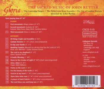 CD The Cambridge Singers: Gloria: The Sacred Music Of John Rutter 324922