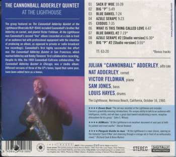 CD The Cannonball Adderley Quintet: At The Lighthouse 311313