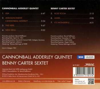 CD The Cannonball Adderley Quintet: Live In Cologne 1961 378411