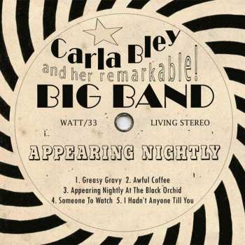 Album The Carla Bley Big Band: Appearing Nightly