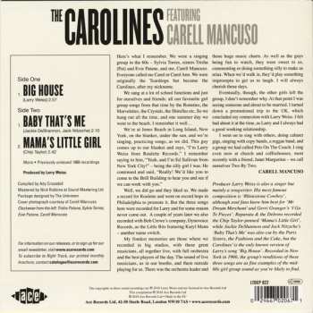 SP The Carolines: The Carolines Featuring Carell Mancuso 130876