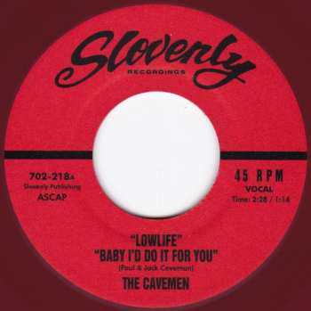 EP The Cavemen: Low Life LTD | CLR 86560