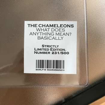 LP The Chameleons: What Does Anything Mean? Basically LTD | NUM | PIC 75858