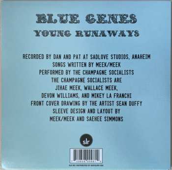 SP The Champagne Socialists: Blue Genes / Young Runaways CLR 486842