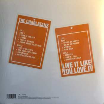 2LP The Charlatans: Live It Like You Love It CLR 433120