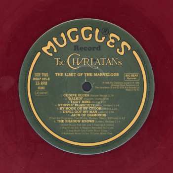LP The Charlatans: The Limit Of The Marvelous CLR 78324