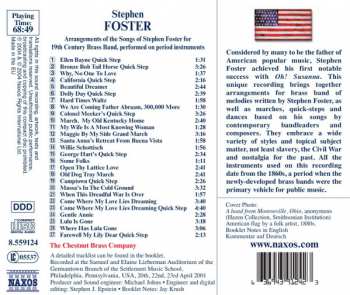 CD The Chestnut Brass Company: STEPHEN FOSTER : Foster For Brass 340690