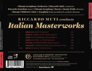 CD The Chicago Symphony Orchestra: Riccardo Muti Conducts Italian Masterworks 156749