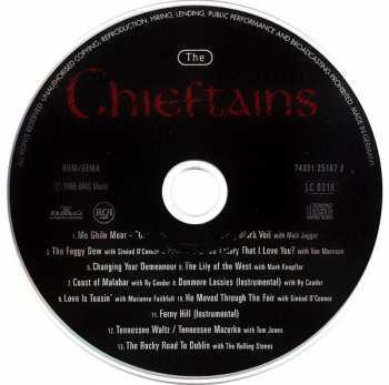 CD The Chieftains: The Long Black Veil 21763
