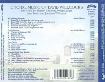 CD The King's College Choir Of Cambridge: Choral Music of David Willcocks