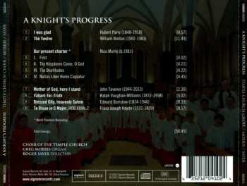 CD The Choir Of The Temple Church: A Knight's Progress (Choral Works By Bairstow, Haydn, Muhly, Parry, Tavener, Vaughan Williams & Walton) 333368