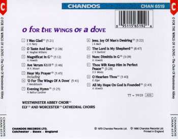 CD The Choir Of Westminster Abbey: O For The Wings Of A Dove 324383