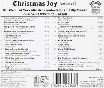 CD York Minster Choir: Christmas Joy: Volume One 401370
