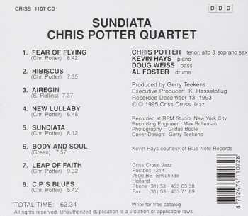 CD The Chris Potter Quartet: Sundiata 347259