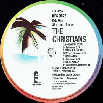LP The Christians: The Christians 338835