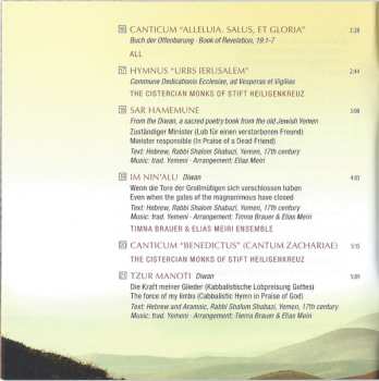 CD The Cistercian Monks Of Stift Heiligenkreuz: Chant - For Peace 538070