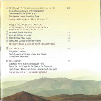 CD The Cistercian Monks Of Stift Heiligenkreuz: Chant - For Peace 538070