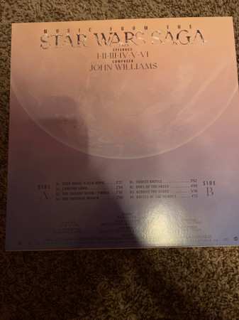 LP The City Of Prague Philharmonic: Music from the star wars saga LTD | CLR 395328