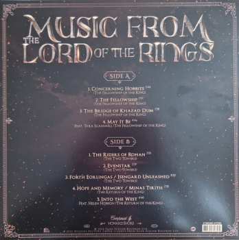 LP The City Of Prague Philharmonic: Music From The Lord Of The Rings Trilogy CLR 420244