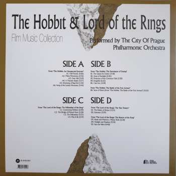 2LP The City of Prague Philharmonic Orchestra: The Hobbit & The Lord Of The Rings Film Music Collection LTD