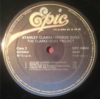 LP The Clarke/Duke Project: The Clarke / Duke Project 331951