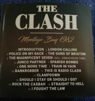 CD The Clash: Montego Bay 1982 423714