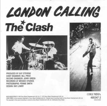 CD The Clash: London Calling 381716